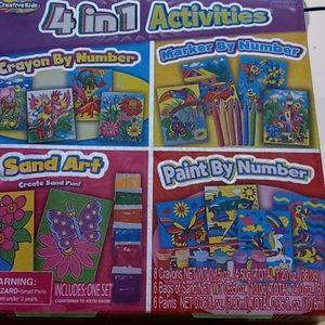 Creative Kids 4 on 1 Activities Set